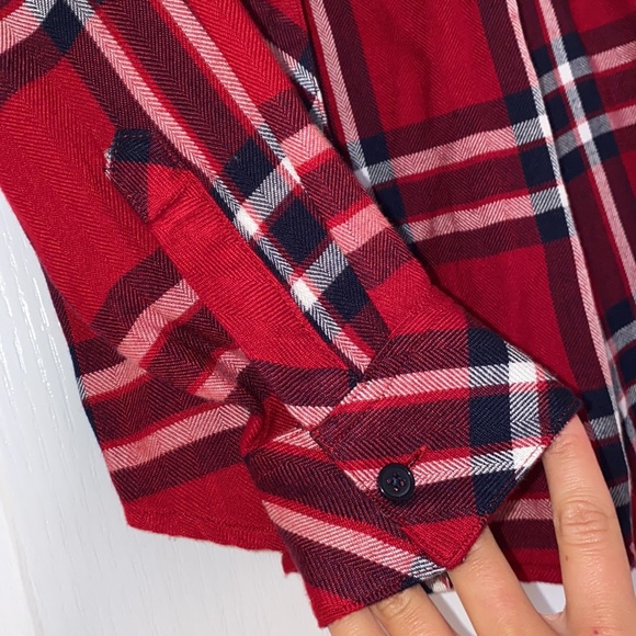 Rails Hunter Top Carmine/Navy/White - Picture 4 of 5